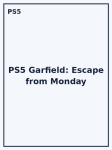 PS5 Garfield: Escape from Monday