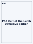 PS5 Cult of the Lumb Definitive edition