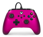 Проводной геймпад для XBOX - Черно-Розовый. Серия Advantage