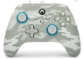 Проводной геймпад для XBOX - Серый Арктик Камуфляж. серия Advantage