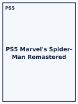 PS5 Marvel's Spider-Man Remastered