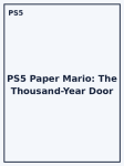 PS5 Paper Mario: The Thousand-Year Door