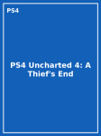 PS4 Uncharted 4: A Thief's End