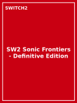 SW2 Sonic Frontiers - Definitive Edition