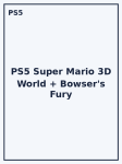 PS5 Super Mario 3D World + Bowser's Fury